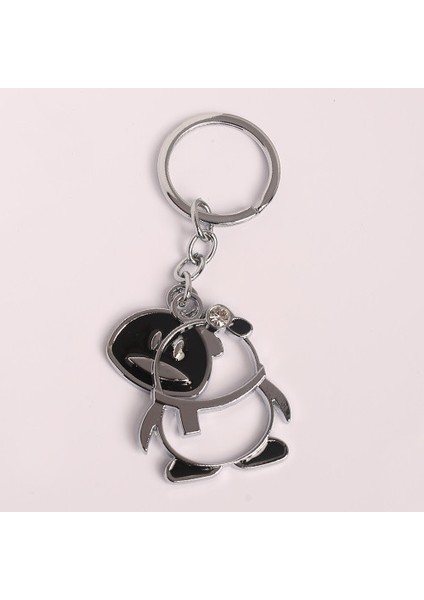 Penguen Tasarımlı Metal ANAHTARLIK-ANAH519