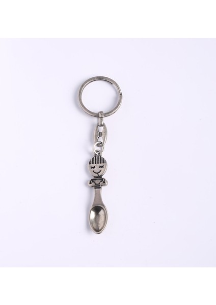 Kaşık Tasarımlı-Krom ANAHTARLIK-ANAH628