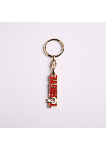 Türkiye Yazılı Anahtarlık- (KIRMIZI-BEYAZ)ANAH677