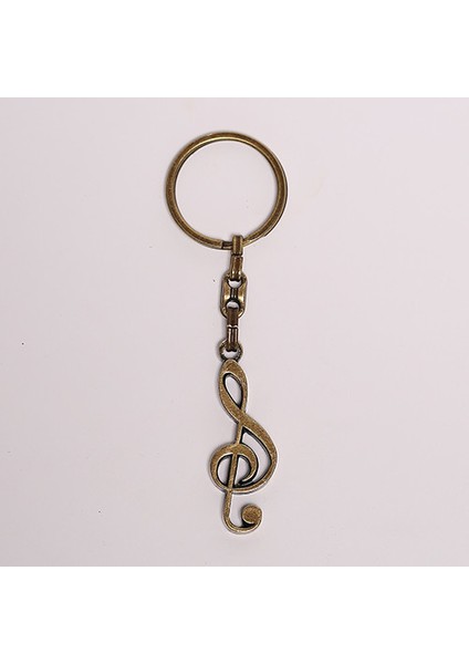 Violin Temalı Krom Anahtarlık-(Bakır RENGİ)-ANAH763