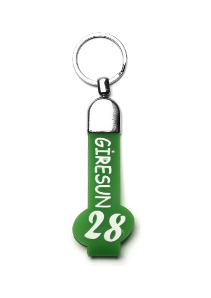 Slikon Saplı Şehir Plaka ANAHTARLIK-(GİRESUN28)ANAH134