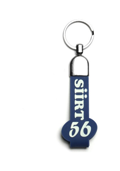 Slikon Saplı Şehir Plaka ANAHTARLIK-(SİİRT56)ANAH135