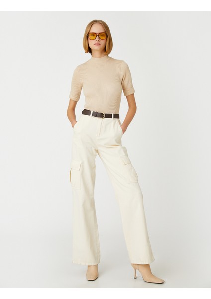 Boğazlı Kazak Kısa Kollu fiyatları