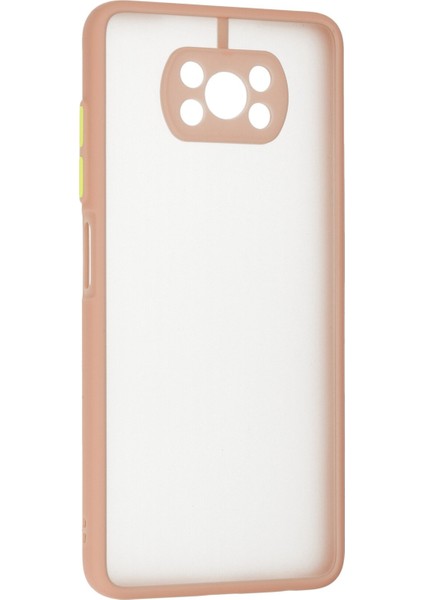 Xiaomi Pocophone X3 Pro Kılıf Montreal Silikon Kapak - Pembe 300099 modelleri