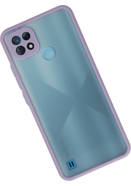 Realme C21 Kılıf Montreal Silikon Kapak - Mor 300099 fiyatları