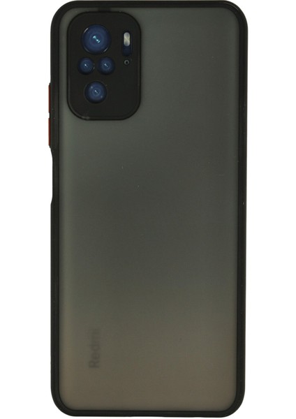 Xiaomi Redmi Note 10 Kılıf Montreal Silikon Kapak - Siyah 300099