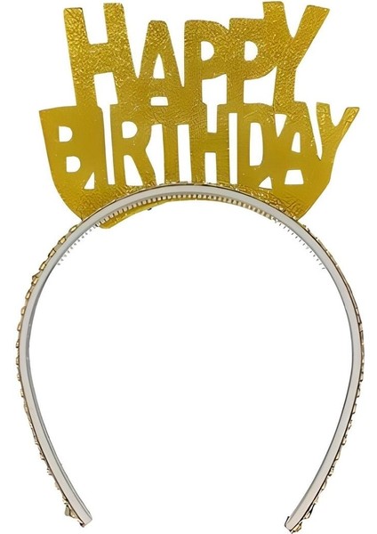 Eva Taç Happy Bırthday Gold Gümüş Pembe Kırmızı Mavi Beyaz 10LU Set fırsatları