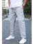 Gri Basic Jogger Pantolon 5486 1