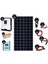 Teknovasyon Arge Güneş Enerjisi Solar Paketi 3kva Inverter 400 Watt Güneş Paneli 200 Amper Jel Akü 6