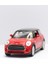 Kırmızı Yeni Mini Cooper Çek Bırak Metal Oyuncak Araba 11CM 2