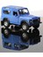Land Rover Defender Mavi Çek Bırak Metal Model Oyuncak Araba 12 cm 1