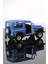 Land Rover Defender Mavi Çek Bırak Metal Model Oyuncak Araba 12 cm 2