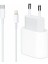 Apple Iphone 11 - 11 Pro Max - 12 - 12 Pro Uyumlu Hızlı Şarj Aleti Seti 20W Adaptör + USB C 1m Kablo 2