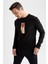 Modern Fit Bisiklet Yaka Sweatshirt Y4514AZ22AU 7