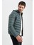 Slim Fit Kapüşonlu Su İtici Isı Yalıtımlı Şişme Mont N4661AZ22AU 6