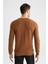 Slim Fit Bisiklet Yaka Triko Kazak X7392AZ22AU 8