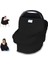 Fonksiyonel Puset ve Emzirme Örtüsü - Siyah 3