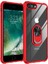 Apple iPhone 8 Plus Kılıf Arkası Şeffaf Köşeleri Renkli Tank Kılıf 1