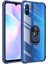 Xiaomi Redmi 9A Kılıf Arkası Şeffaf Köşeleri Renkli Tank Kılıf 1