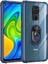 Xiaomi Redmi Note 9 Kılıf Arkası Şeffaf Köşeleri Renkli Tank Kılıf 1
