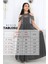 Kız Çocuk Simli Kumaş Astarlı Abiye Gece Mezuniyet Elbisesi-ABY-0029 5
