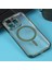 Apple Iphone 14 Pro Max Uyumlu 6.7inç Kılıf Magnetic Halkalı Renkli Magsafe Parlak Kenarlı Charge Wirelles Case Platin Electroplating Straight 1