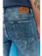 Erkek Malone Skinny Slim Fit Dar Kesim Normal Bel Esnek Jean Kot Pantolon 3
