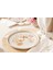 Lucra Charm Collection Düz Servis Tabağı Set 25CM 3