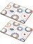 Abstract Amerikan Servis 2li Set 30X40 cm 1