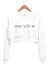 Dance With Me Kadın Crop Sweatshirt 1