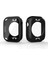 Apple Watch Series 8 41MM Kasa ve Ekran 360 Derece Koruma Sert Silikon Gard 12 Siyah 1