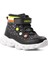 1342-P Siyah-Fosfor Sarı Kız Çocuk Sneaker Bot 1