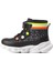 1342-P Siyah-Fosfor Sarı Kız Çocuk Sneaker Bot 3