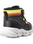 1342-P Siyah-Fosfor Sarı Kız Çocuk Sneaker Bot 4