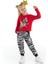 Balerin Zebra Kız Çocuk T-Shirt Pantolon Takım 1