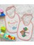 Kids Tiize Tasarımlı 2’li Pembe Mama Önlüğü-1 2