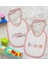 Kids Teyze Tasarımlı 2’li Pembe Mama Önlüğü-3 2