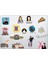 Friends Temalı Laptop Notebook Tablet Sticker Seti (14 Adet) 1