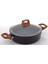 Bonera 32 cm Ahşap Desenli Bakalit Kulplu Vogue Granit Karnıyarık Tenceresi Grnt 1045 Grnt 1045 1