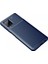 Samsung Galaxy M12 Kılıf Focus Karbon Silikon - Lacivert 300099 2