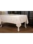 Aslı Lüx Jakar Tp Polycotton Kumaş Bej Masa Örtüsü 160 x 220 cm - 1225 4
