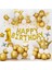 Happy Birthday Folyo Balon Doğum Günü Seti 1