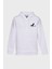 Dino Minimal Baskili Kapüşonlu Üç iplik Sweatshirt Oversize Hoodie 1
