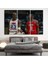 Michael Jordan ve Kobe Bryant Kanvas Tablo ( Üç Parça ) 1