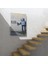 Banksy Graffiti Yapan Robot Kanvas Tablo 3