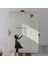 Banksy Kırmızı Balonlu Kız Dekoratif Modern Kanvas Tablo 1