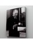 Atatürk Portre Tablosu Mustafa Kemal Atatürk Dikdörtgen Dekoratif Kanvas Tablo 4