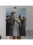 Atatürk Portre Tablosu Mustafa Kemal Atatürk Dikdörtgen Dekoratif Kanvas Tablo 5