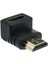 Hdmı Dişi Erkek Ara L Tip 90 Derece L Tip HDMI Erkek- Dişi Konnektör 1