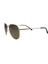 Haywood SS543003 56 Erkek/kadın Siyah Yuvarlak Çerçeve Güneş Gözlüğü 2